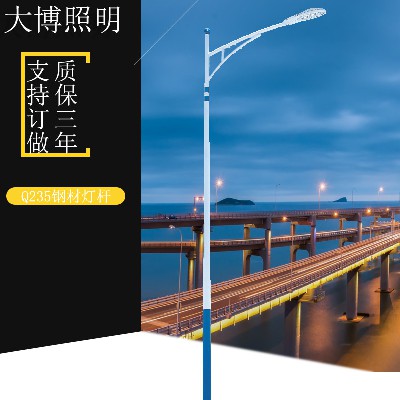 LED路灯高速路照明热镀锌市电路灯农村道路亮化工程路灯批发