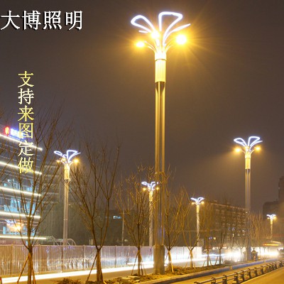 LED玉兰灯特色户外道路照明亮化工程照明景观玉兰灯厂家批发