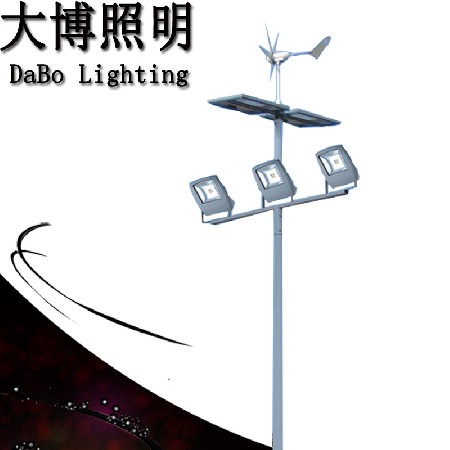 一体化LED太阳能路灯户外小区球场太阳能路灯风光互补厂家批发